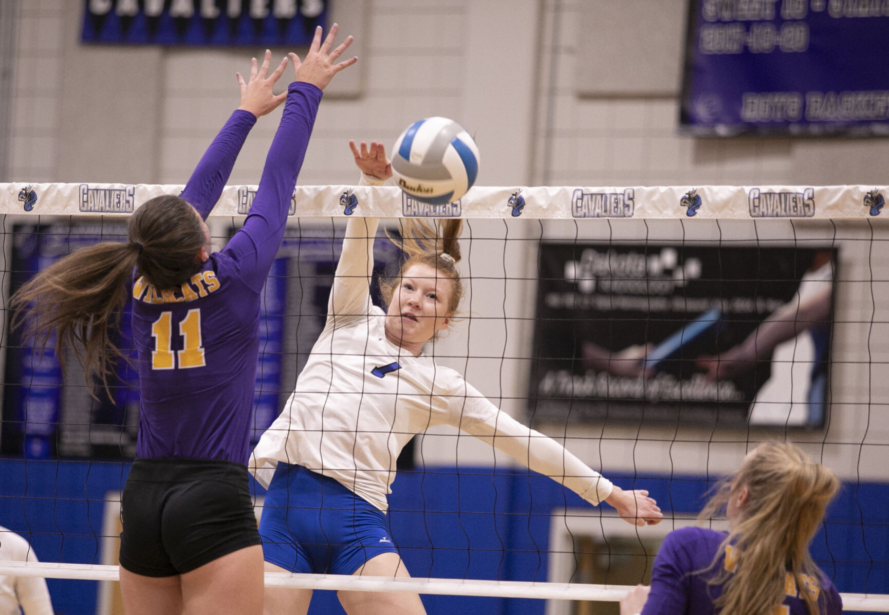 PHOTOS: Custer volleyball at St. Thomas More